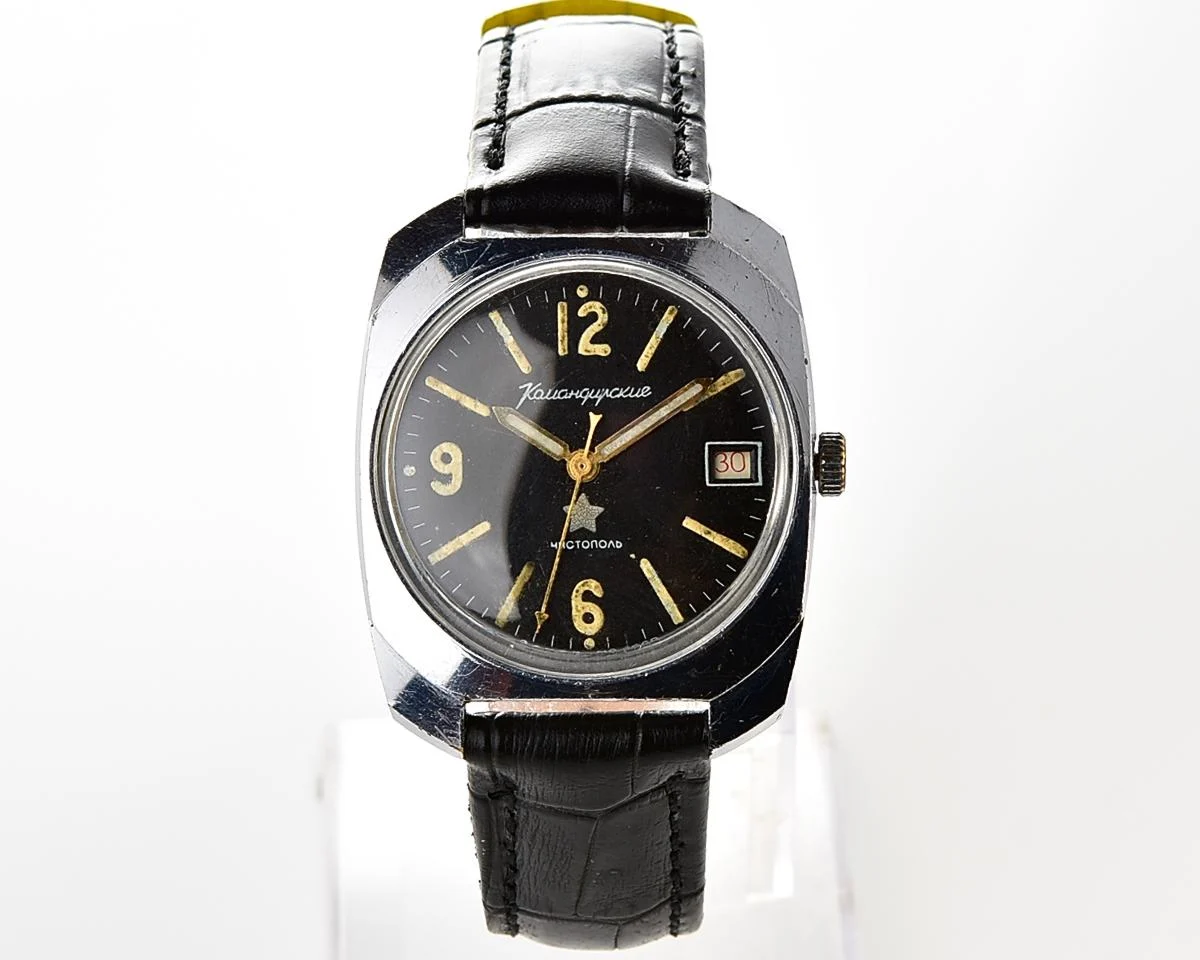 Soviet Vostok Komandirskie mechanical watch - Zakaz MO CCCP!