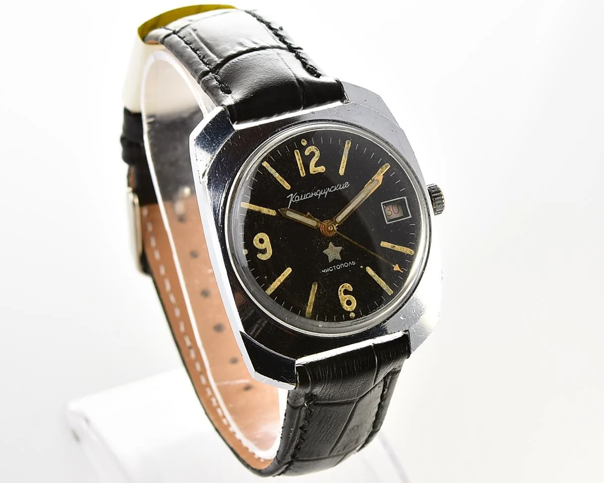 Soviet Vostok Komandirskie mechanical watch - Zakaz MO CCCP!