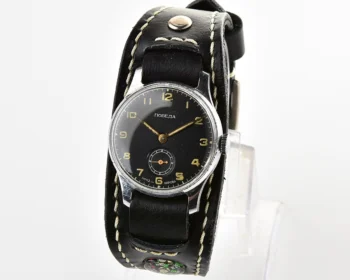 Excellent early Soviet Pobeda mechanical watch,1MChZ, from the 3rd quarter of 1948!