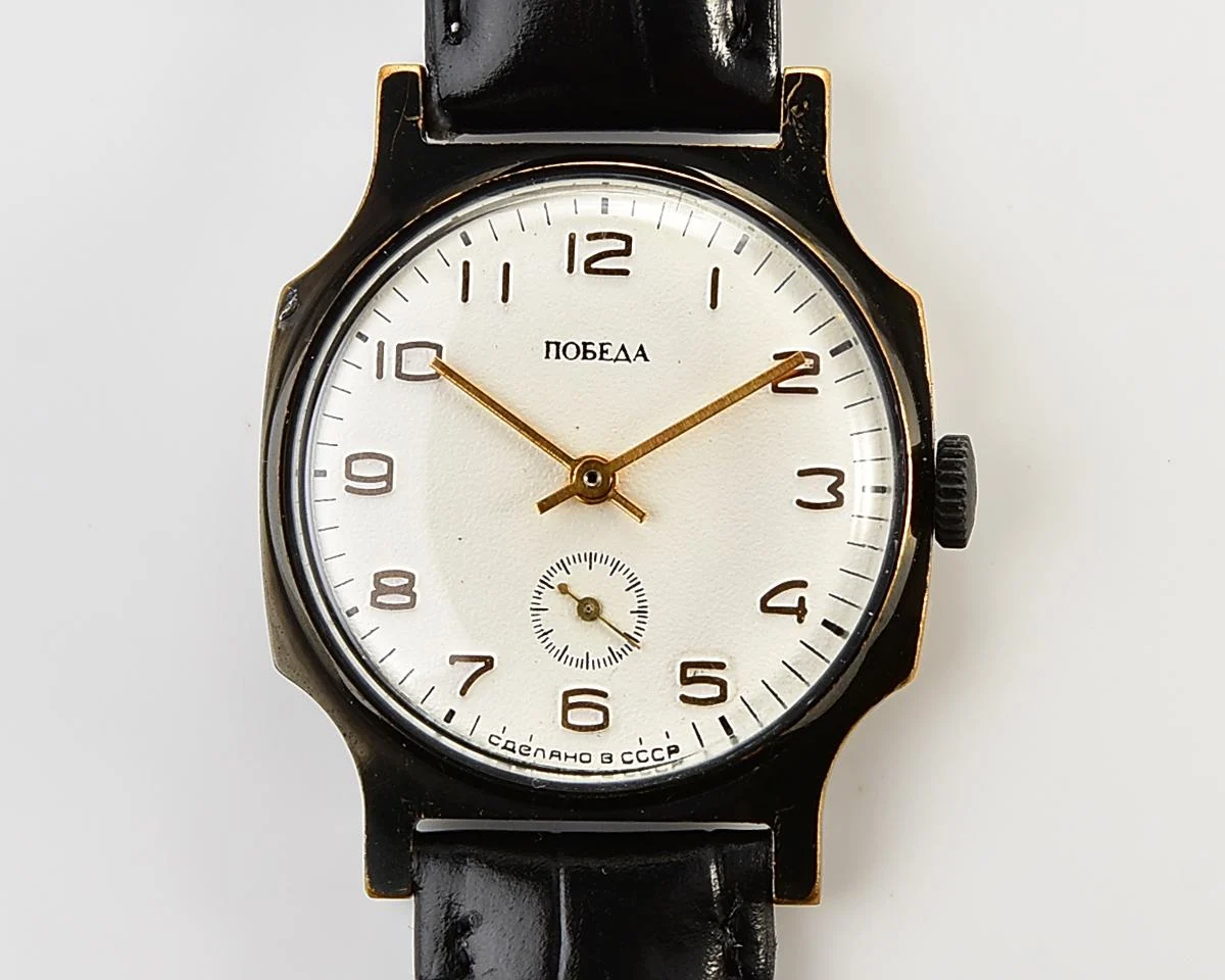 Pobeda Soviet mechanical watch