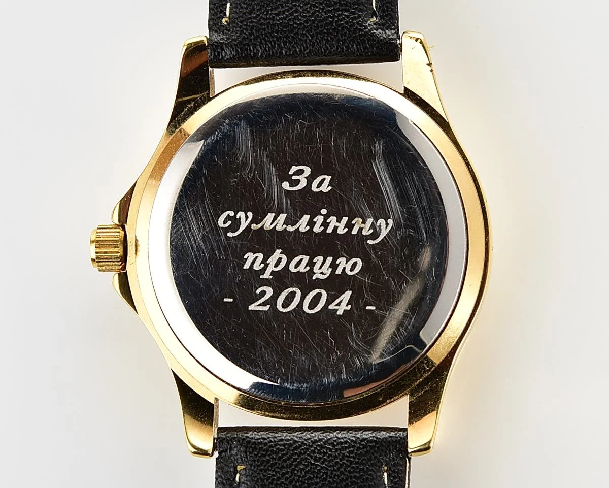 Ukrainian made Chas LTD mechanical watch - from the president of 🇺🇦Ukraine!