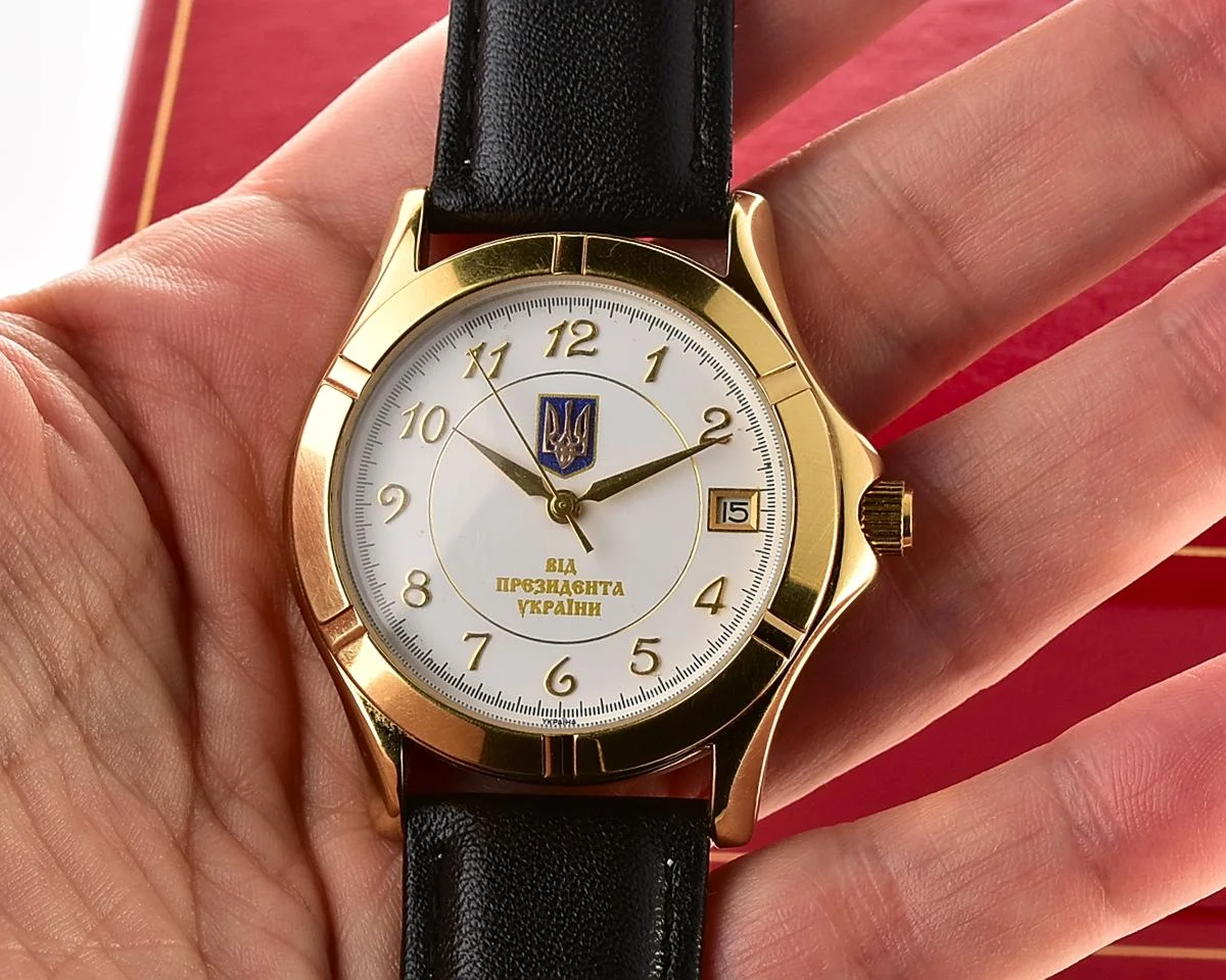 Ukrainian made Chas LTD mechanical watch - from the president of 🇺🇦Ukraine!