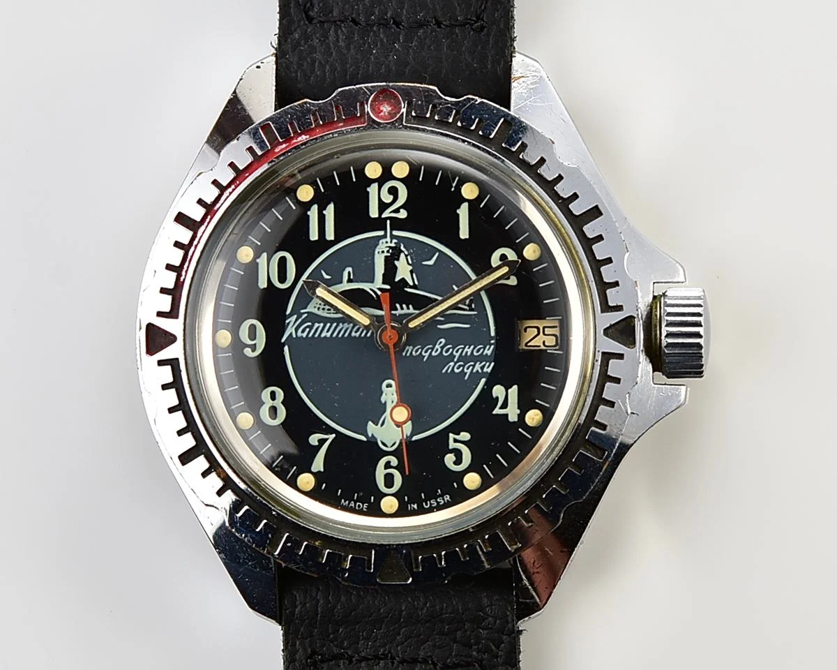 Vostok Komandirskie mechanical watch - Submarine captain!