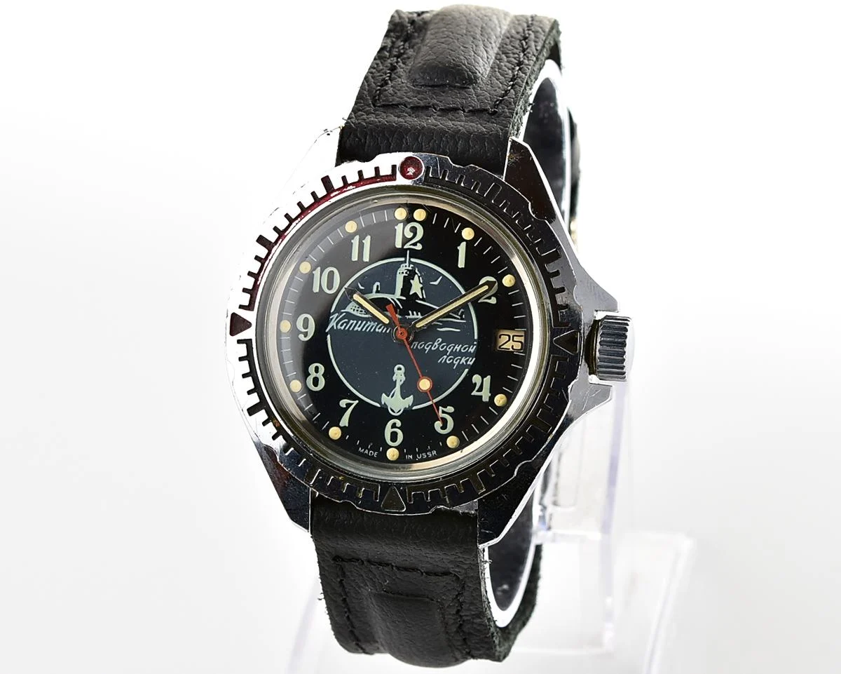 Vostok Komandirskie mechanical watch - Submarine captain!