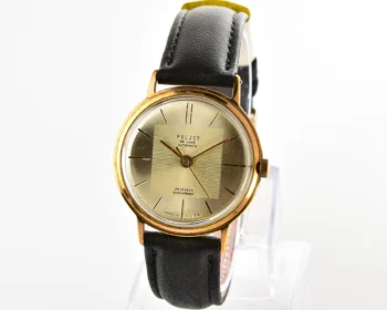 Beautiful automatic vintage gold-plated watch Poljot De Luxe!