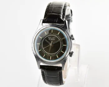 Poljot mechanical watch with alarm clock function
