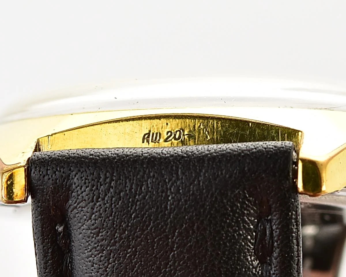 Vintage Soviet Poljot gold-plated mechanical watch