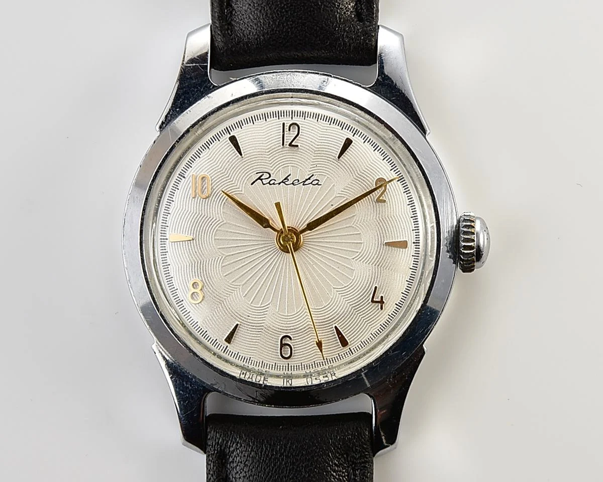 Excellent Soviet Raketa vintage mechanical watch