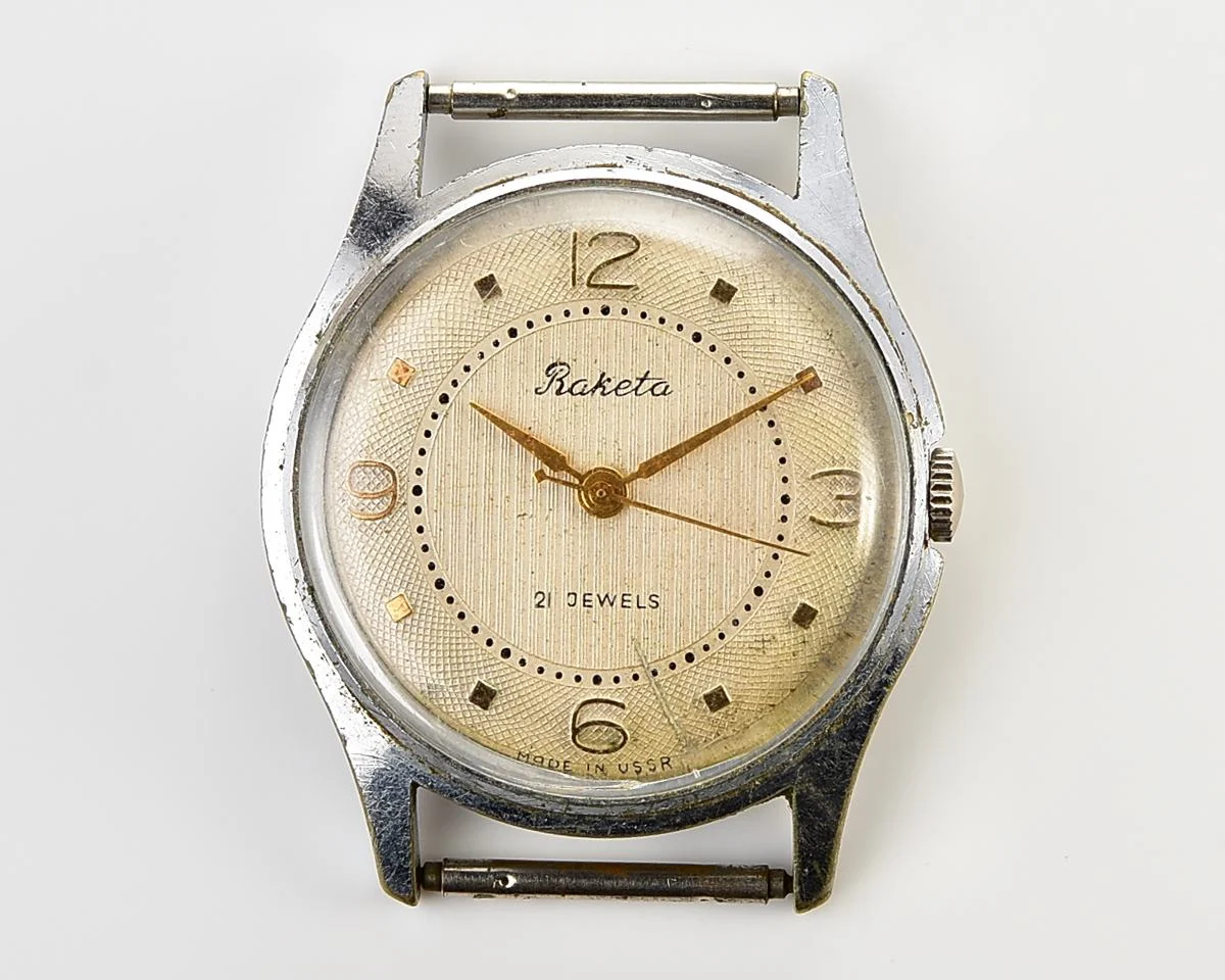 Vintage Soviet Raketa Baltica mechanical watch