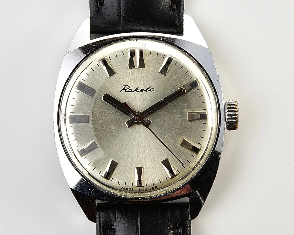 Vintage Soviet Raketa mechanical watch