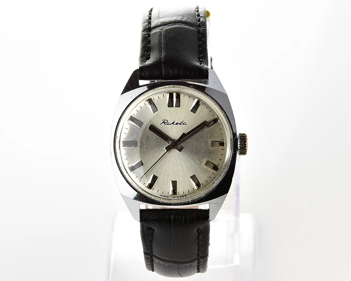 Vintage Soviet Raketa mechanical watch