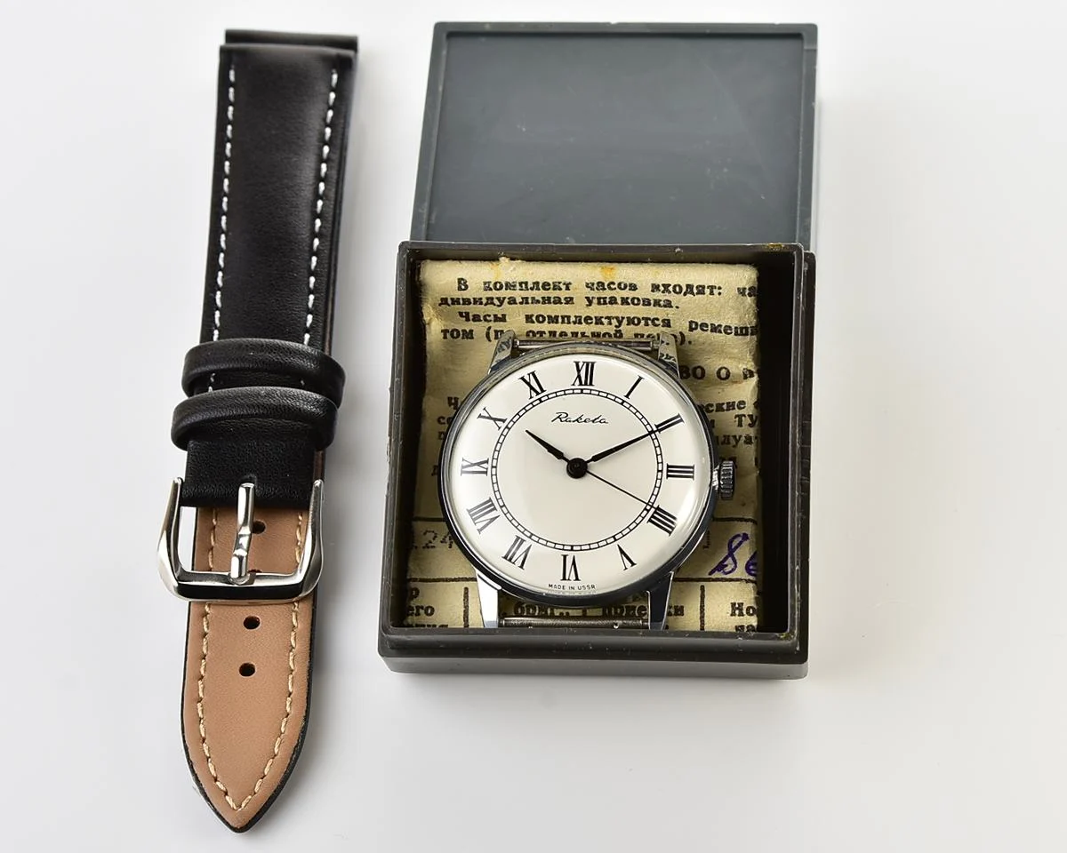 TIME CAPSULE: Vintage Soviet Raketa watch, New Old Stock (NOS)!