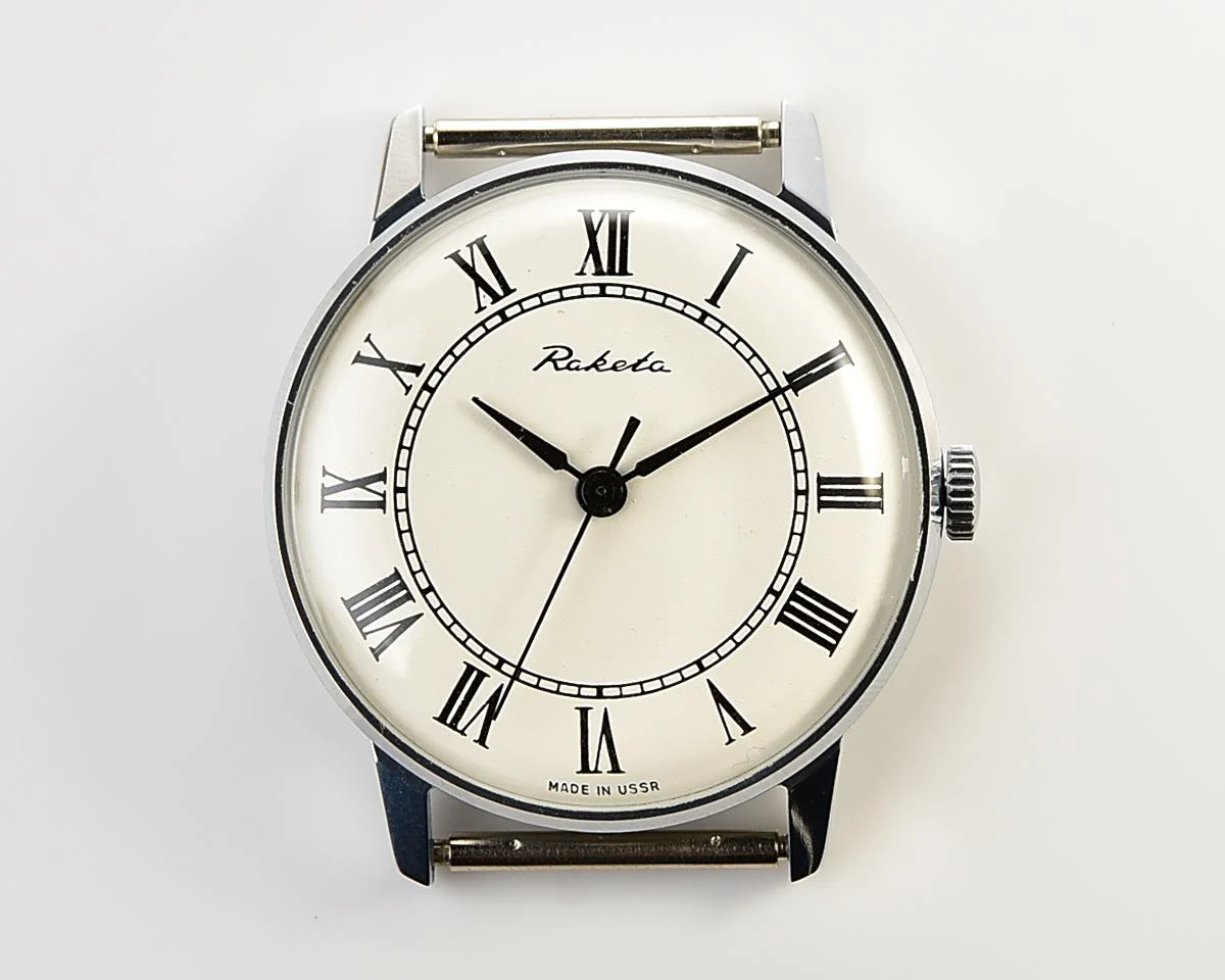 TIME CAPSULE: Vintage Soviet Raketa watch, New Old Stock (NOS)!