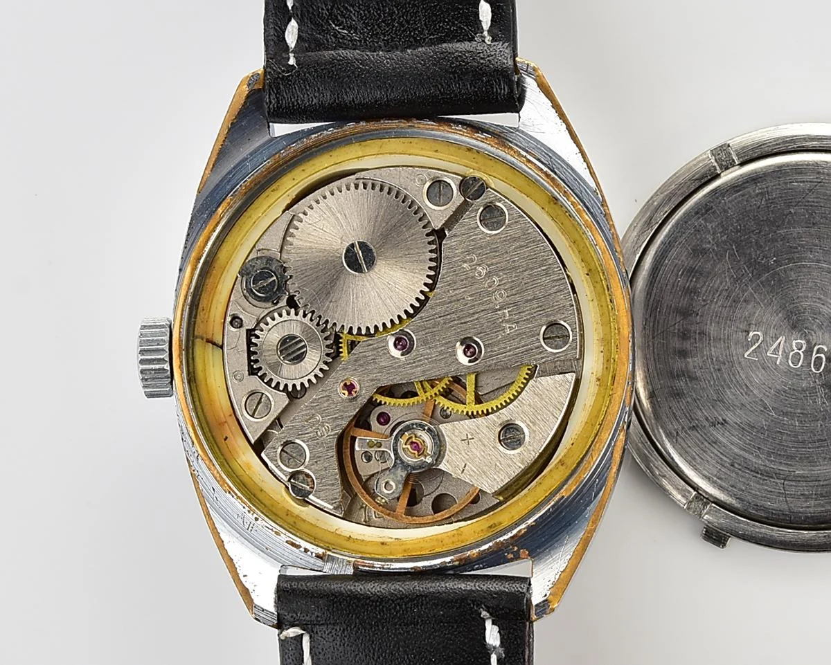 Soviet Raketa vintage mechanical watch