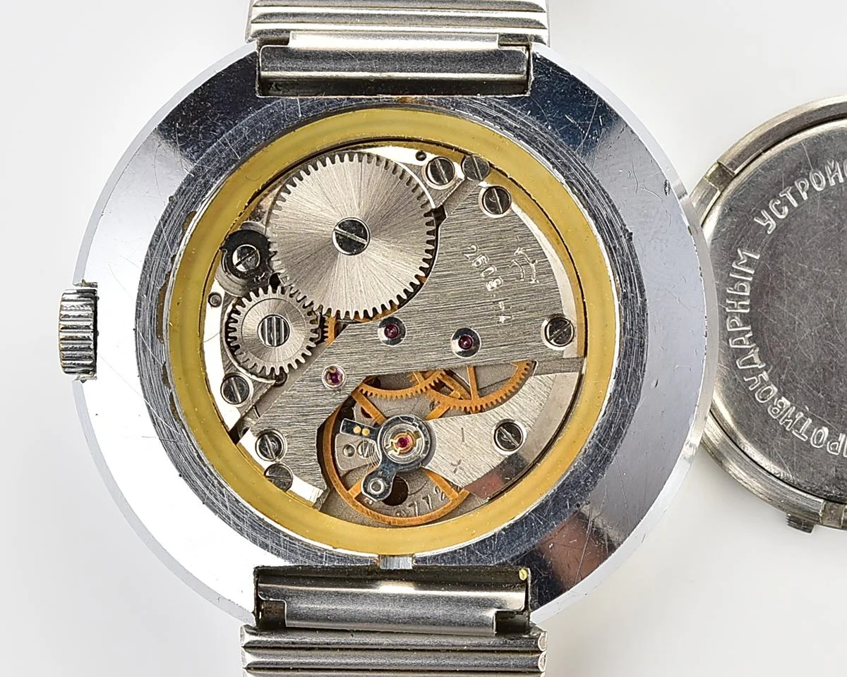 Vintage Soviet Raketa mechanical wristwatch