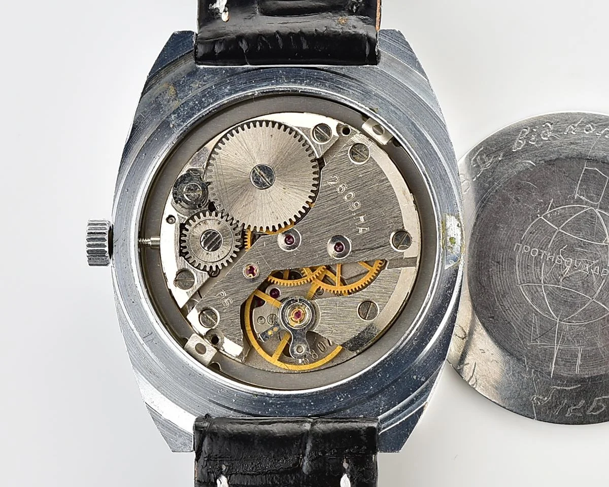 Soviet Raketa vintage mechanical watch