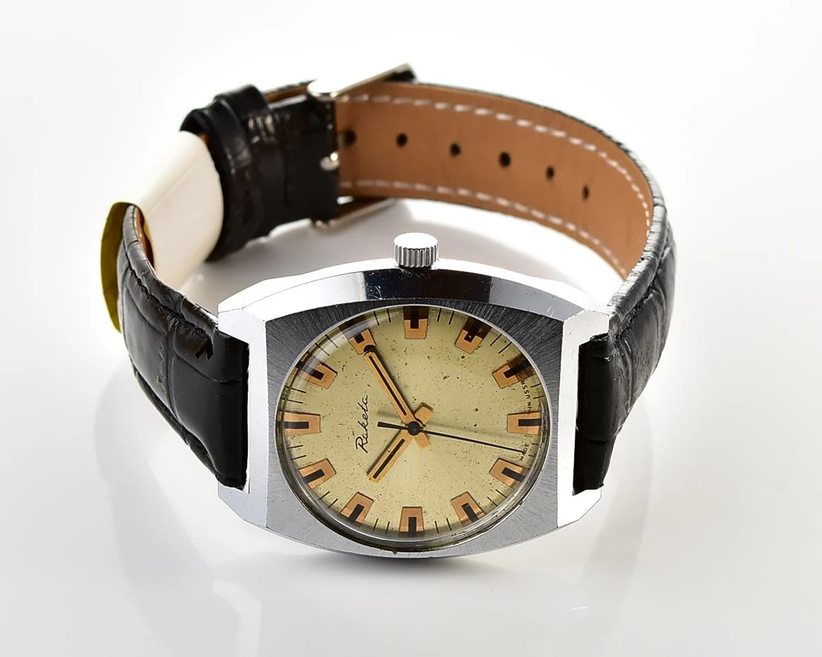 Soviet Raketa vintage mechanical watch