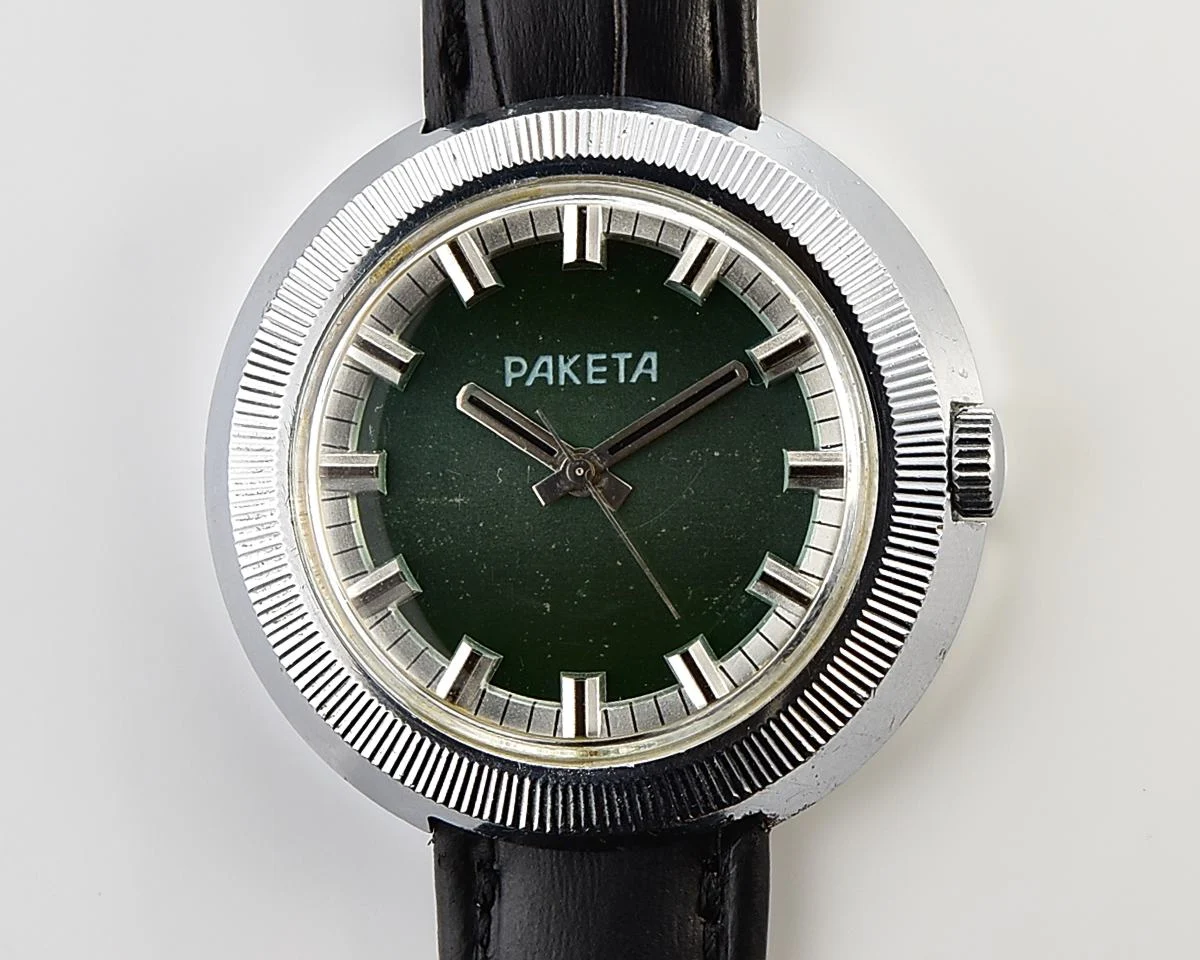Vintage Soviet Raketa mechanical watch