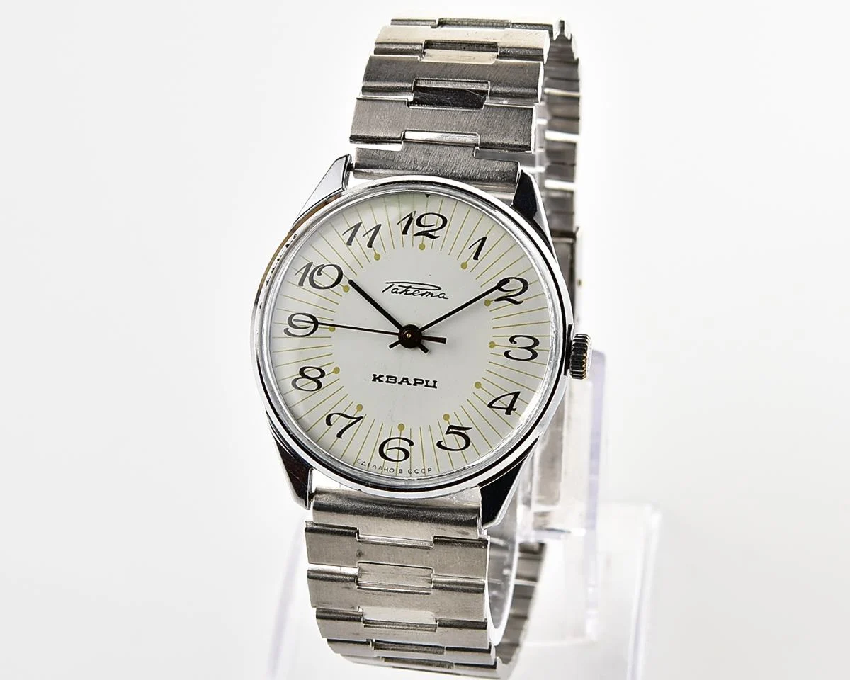 Elegant Raketa Soviet quartz watch