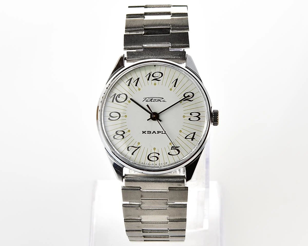 Elegant Raketa Soviet quartz watch