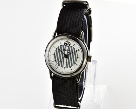 RAKETA mechanical watch with nylon NATO strap