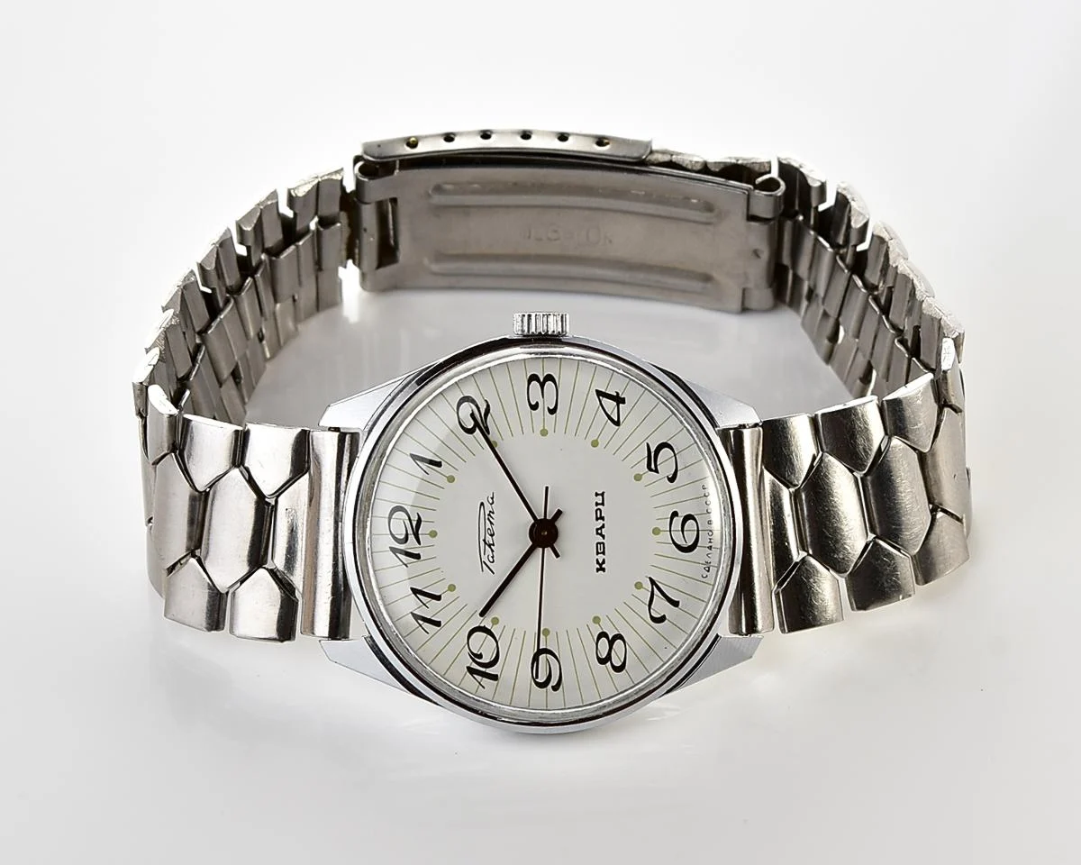 Elegant Raketa Soviet quartz watch