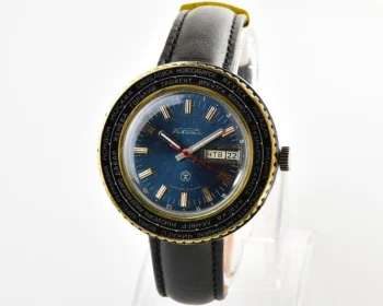 Vintage mechanical Raketa Goroda(Cities) world time watch