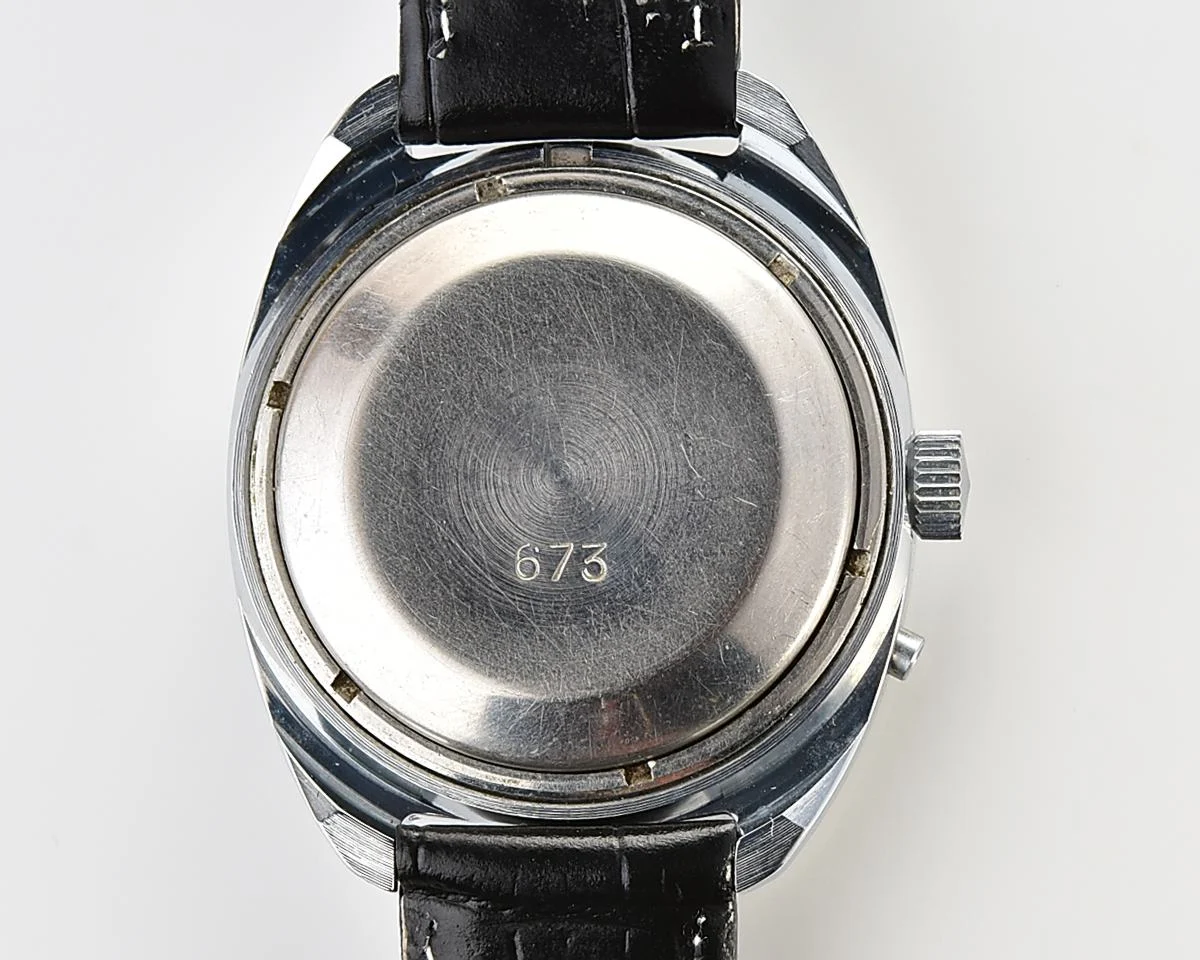 Excellent Slava Soviet mechanical vintage watch with automatic self-winding movement