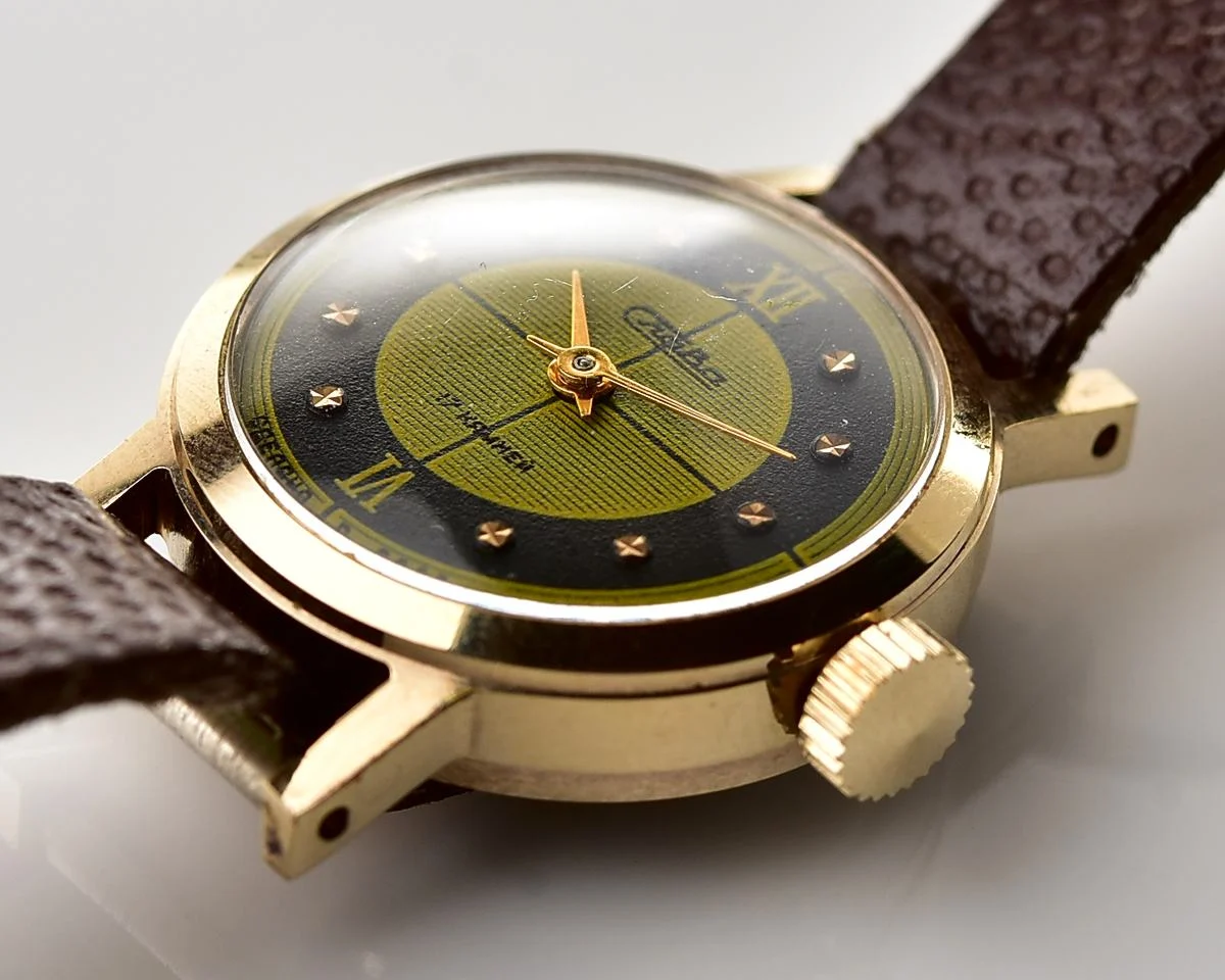 TIME CAPSULE: Slava vintage wrist watch for ladies – New Old Stock (NOS)!
