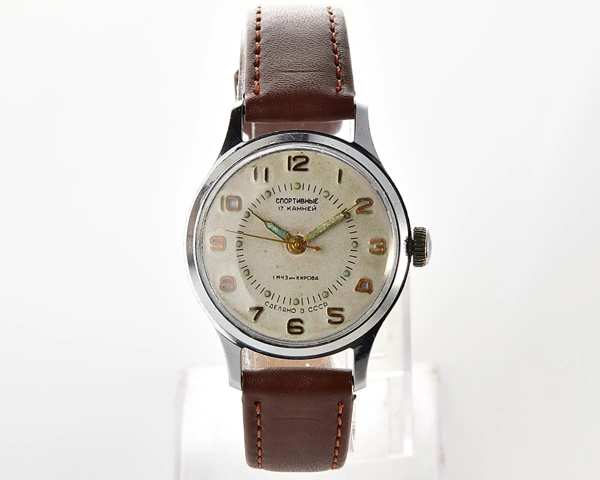 Vintage Soviet Sportivnie mechanical watch