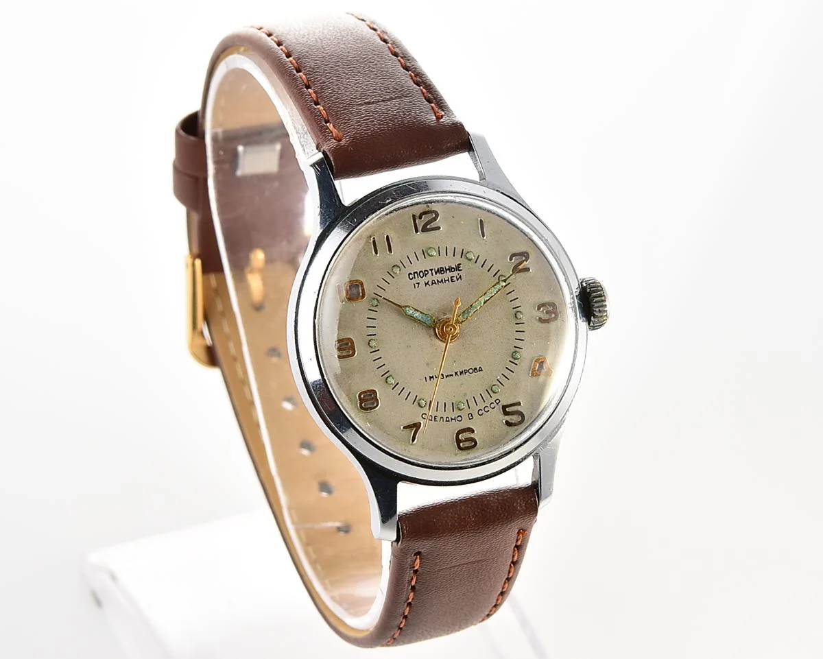 Vintage Soviet Sportivnie mechanical watch