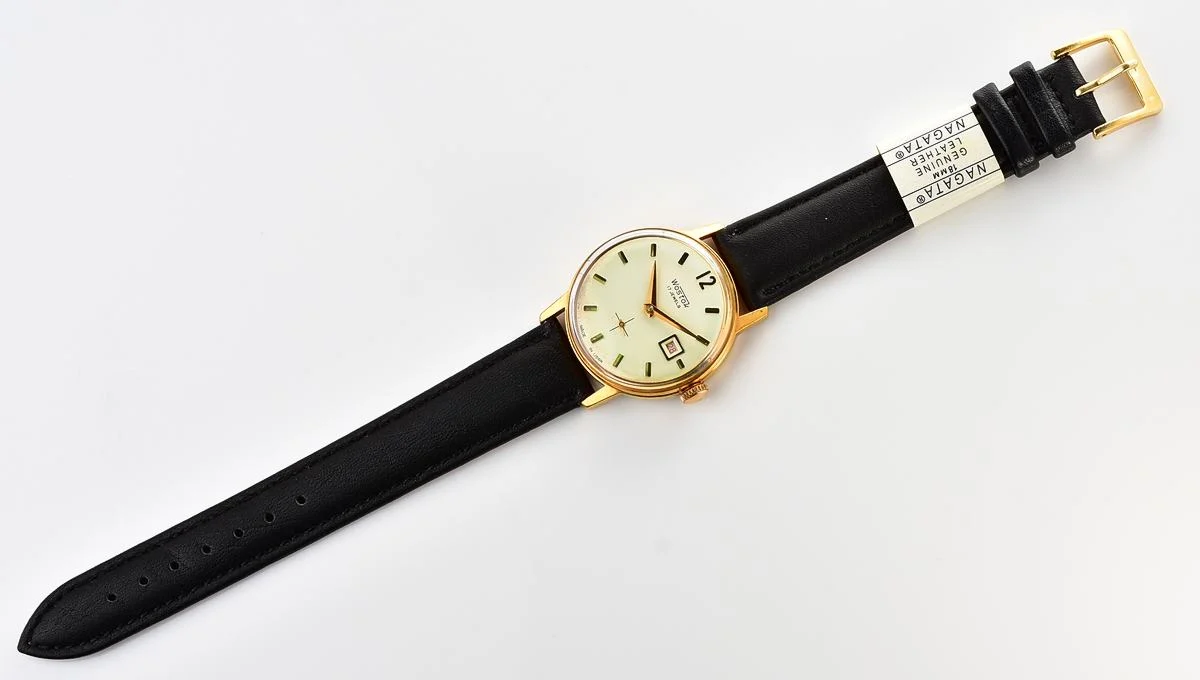 Vintage Soviet Wostok (Vostok) mechanical gold-plated wrist watch