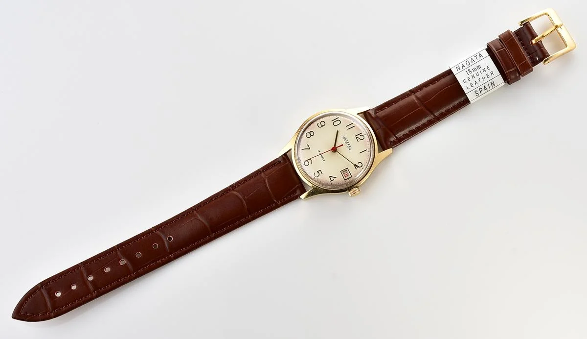 Soviet Wostok (Vostok) mechanical gold-plated watch
