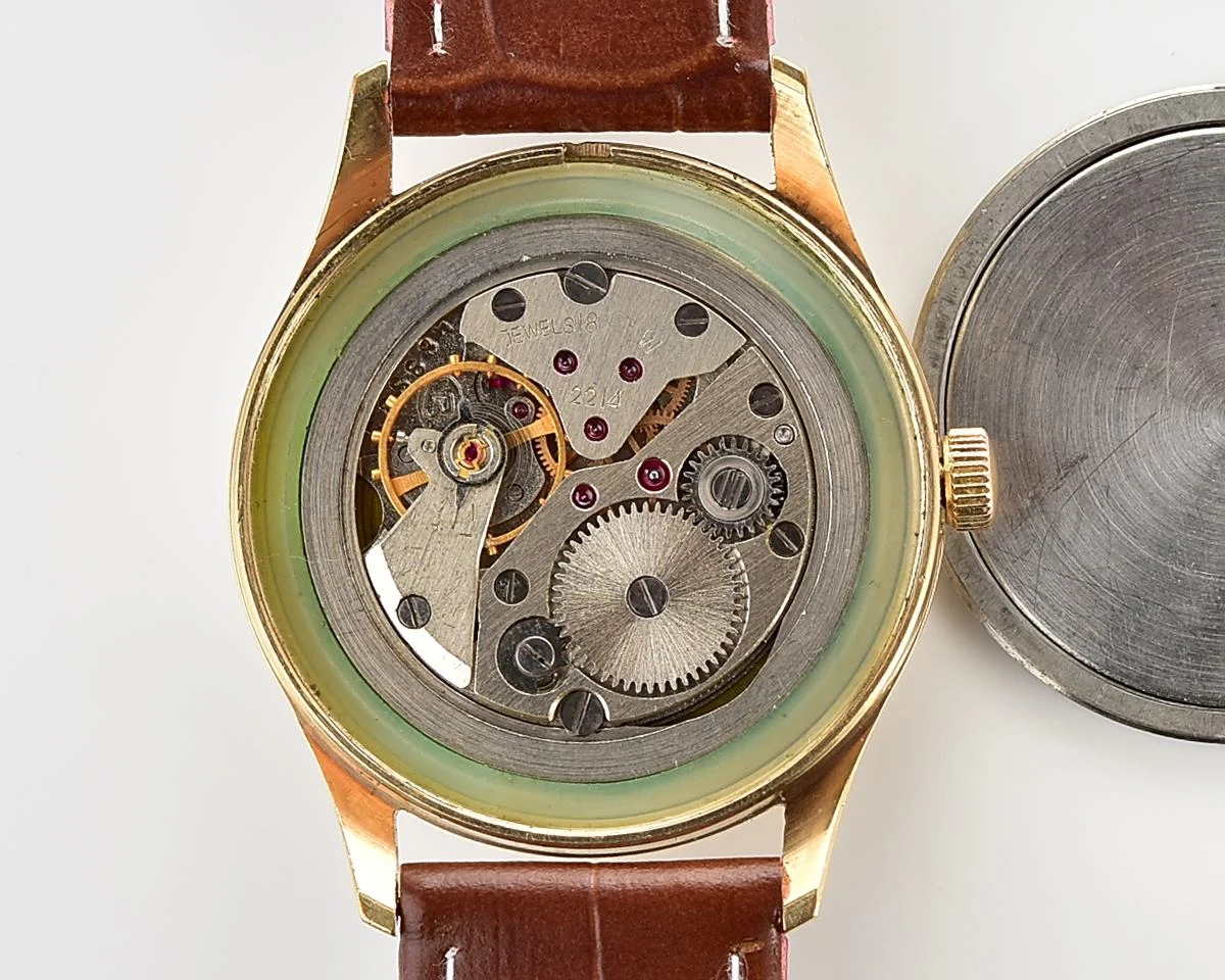 Soviet Wostok (Vostok) mechanical gold-plated watch