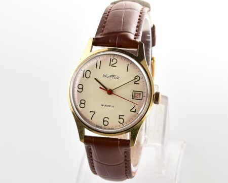 Soviet Wostok (Vostok) mechanical gold-plated watch