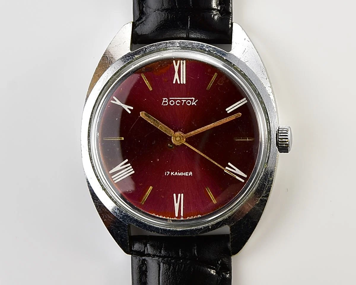 Soviet Vostok mechanical wristwatch