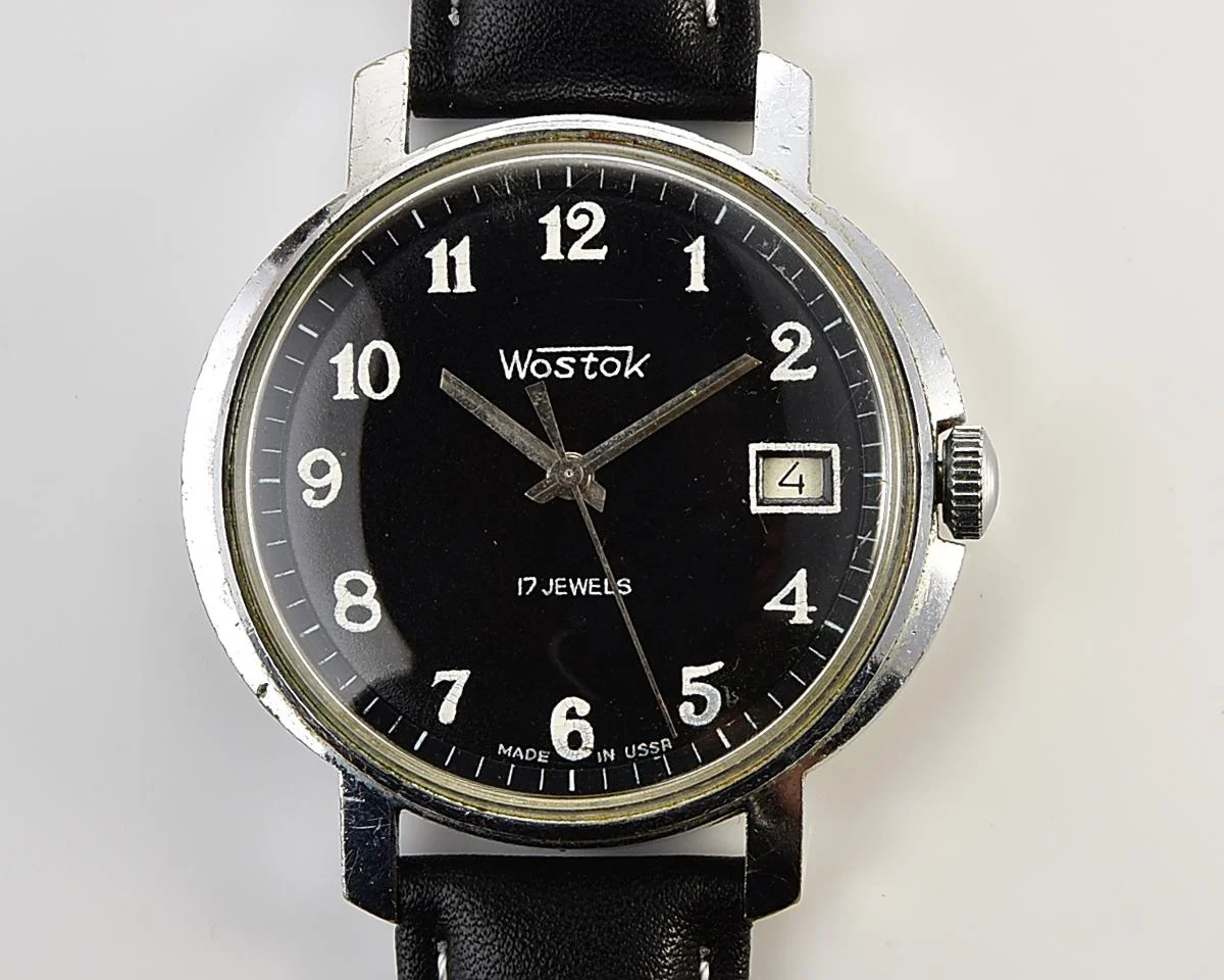 Large vintage Wostok (Vostok) mechanical wristwatch