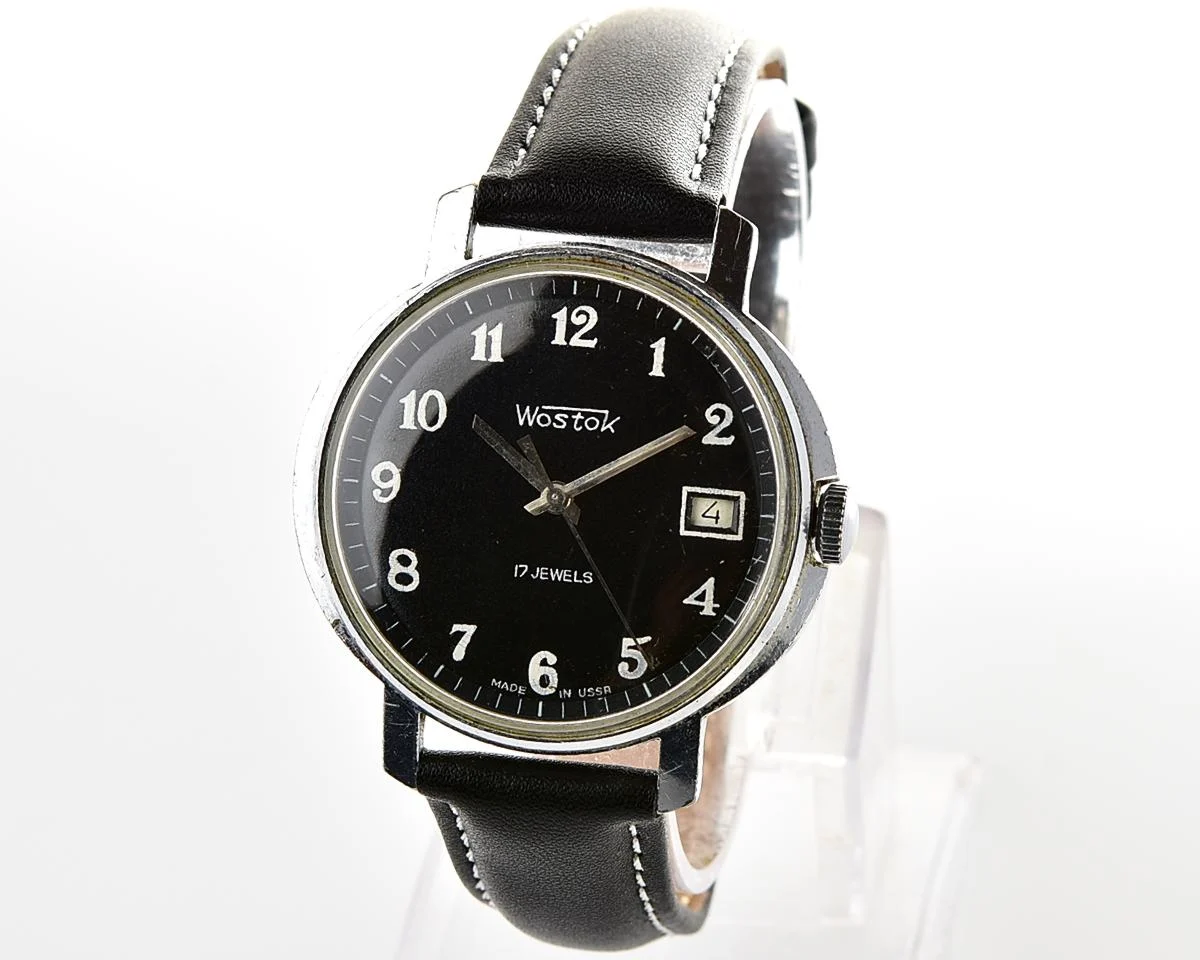 Large vintage Wostok (Vostok) mechanical wristwatch
