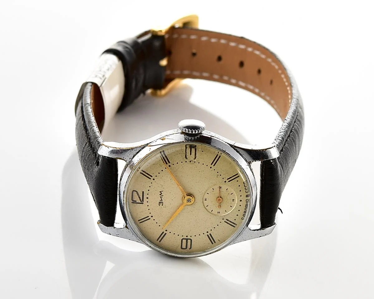 Vintage Soviet ZiM mechanical wristwatch