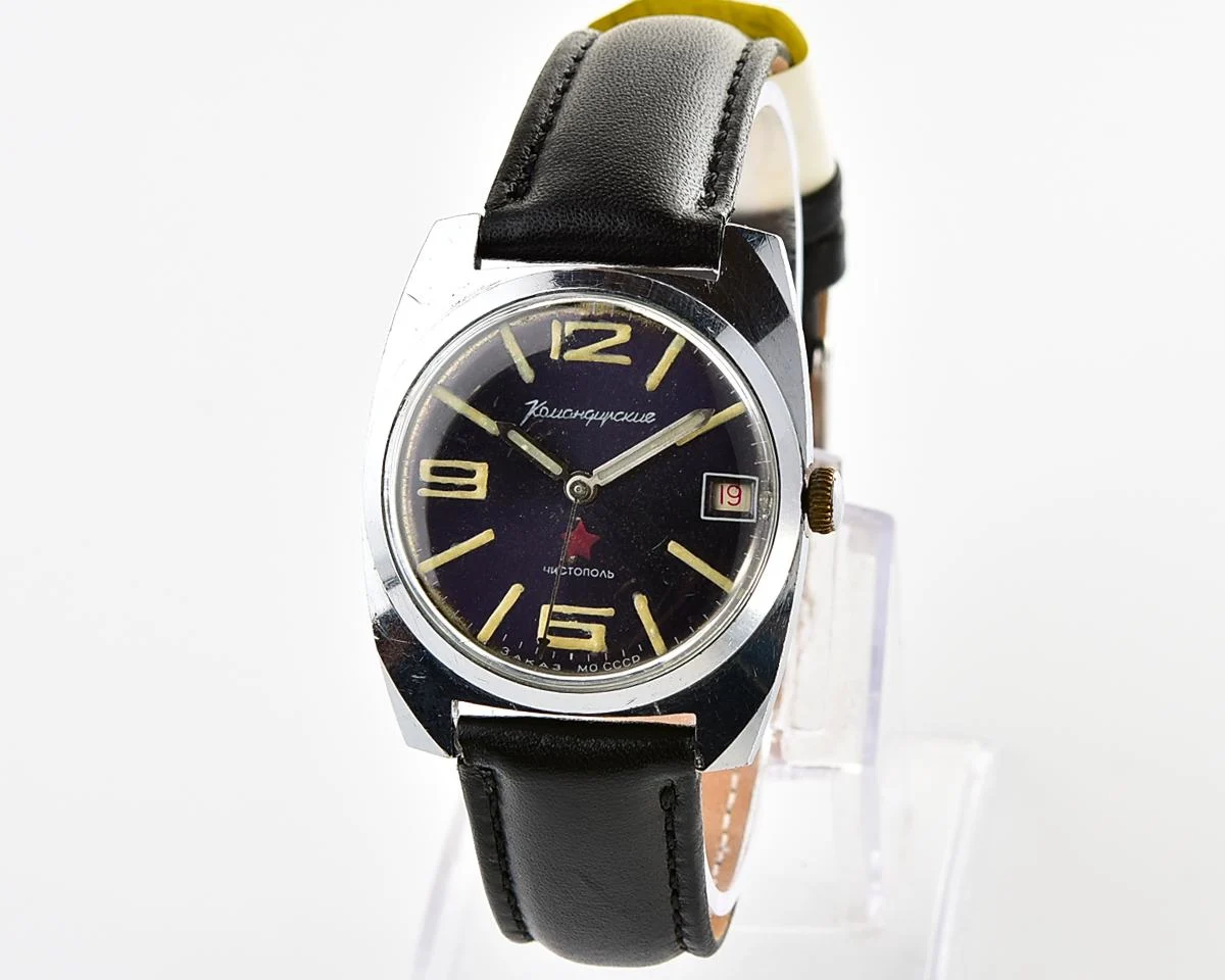 Soviet Vostok Komandirskie mechanical watch - Zakaz MO CCCP!