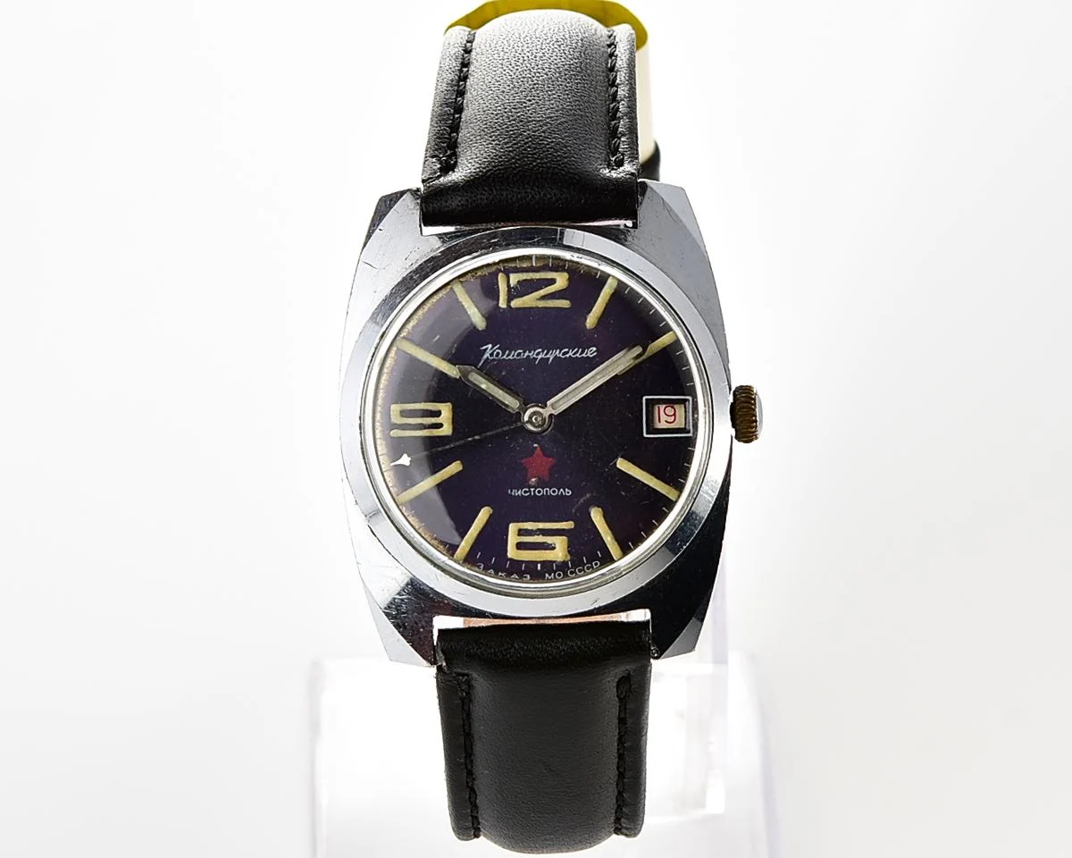 Soviet Vostok Komandirskie mechanical watch - Zakaz MO CCCP!