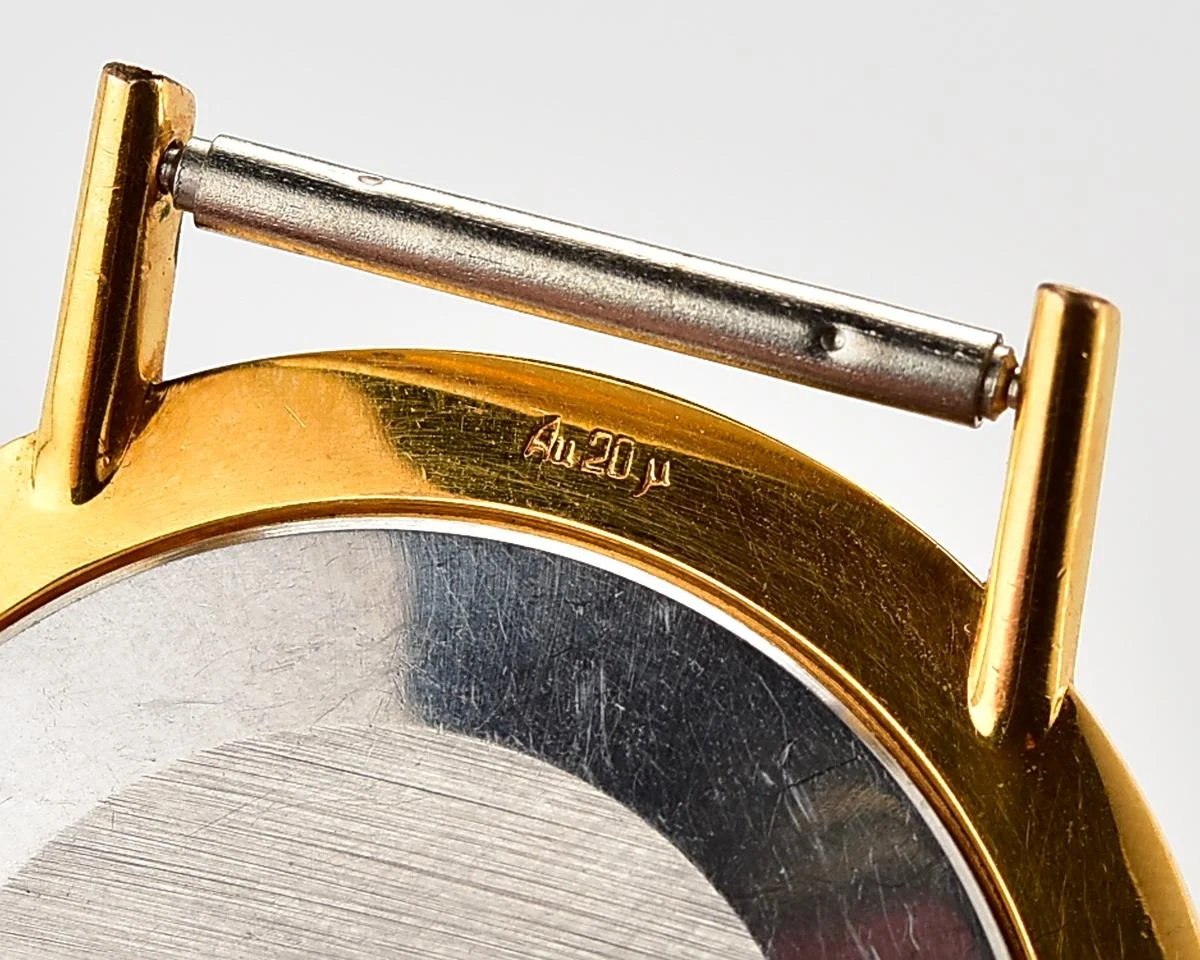 TIME CAPSULE: Luch Soviet gold-plated vintage watch - complete with box and passport!