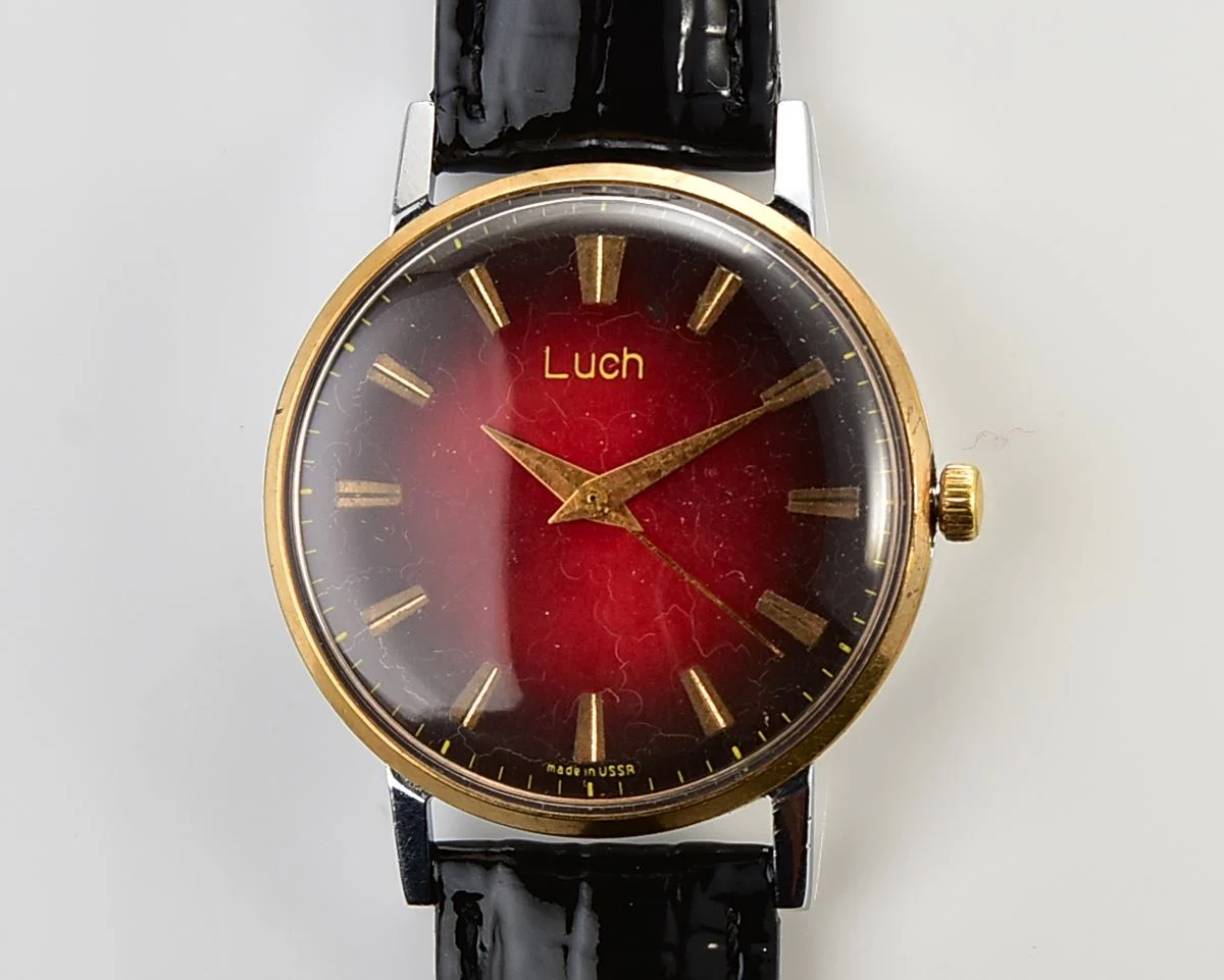 Soviet vintage mechanical watch Luch