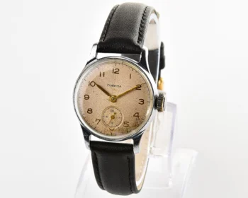 Soviet Pobeda "34-K" in uncommon hermetic case - the actual first watch in space!