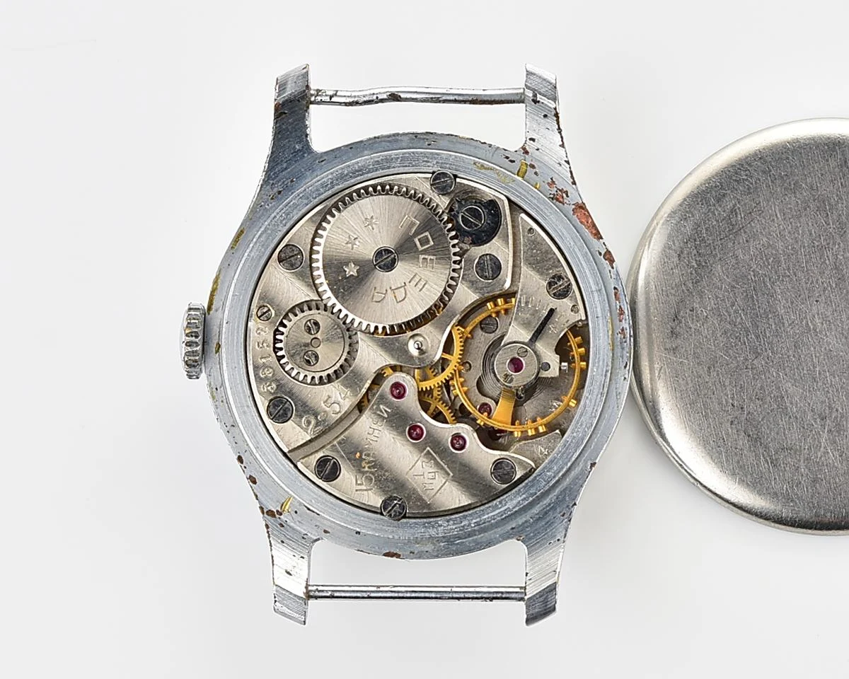 Excellent Soviet Pobeda mechanical watch, 1MChZ, from the 2nd quarter of 1954!