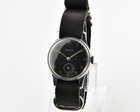 Excellent soviet POBEDA mechanical watch, 1MChZ, from the 2nd quarter of 1954!