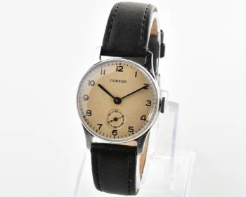 Soviet mechanical Pobeda watch, ChChZ, 3rd quarter of 1955