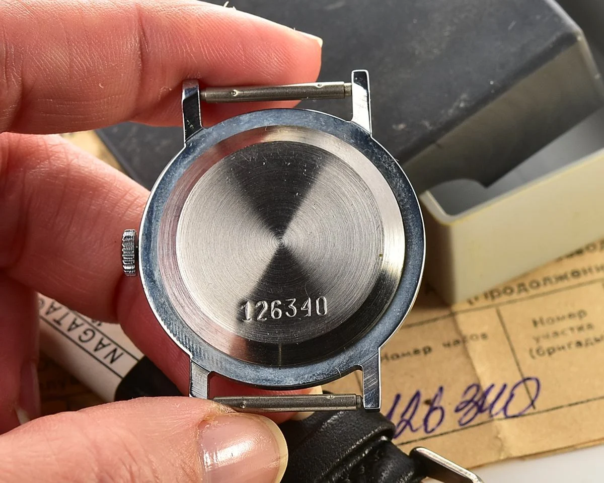 TIME CAPSULE: Mechanical Pobeda watch in box – New Old Stock (NOS)!