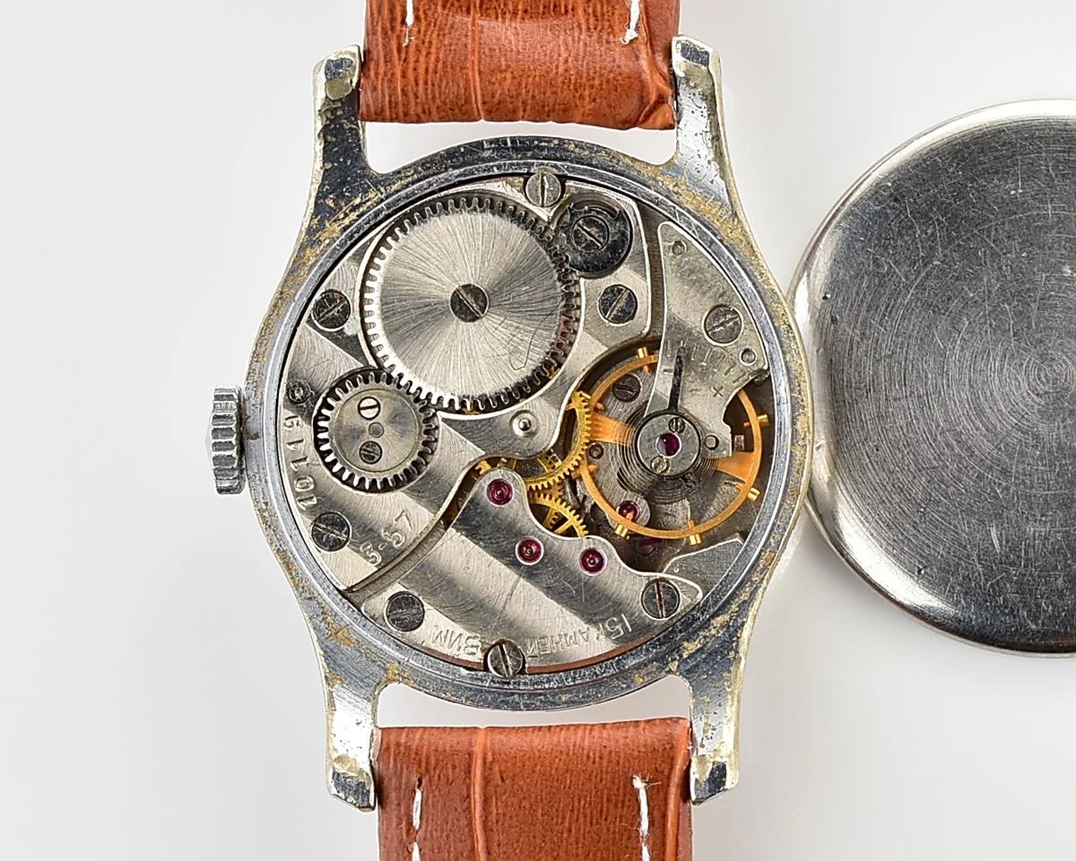 Vintage Soviet mechanical watch Pobeda Zim from the 1950s
