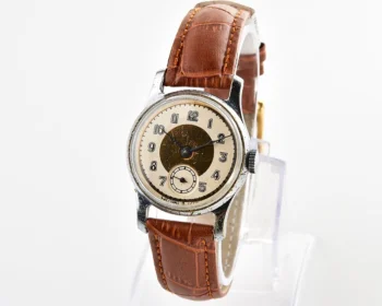 Vintage Soviet mechanical watch Pobeda Zim from the 1950s